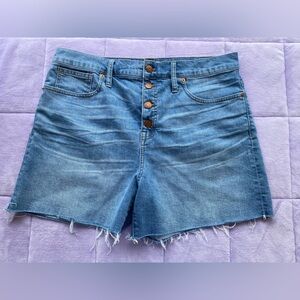 MADEWELL High waisted shorts